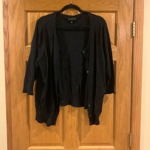 Black Lane Bryant Button Up Cardigan